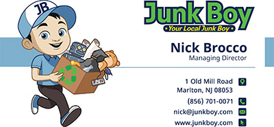 Junk Boy Business Card